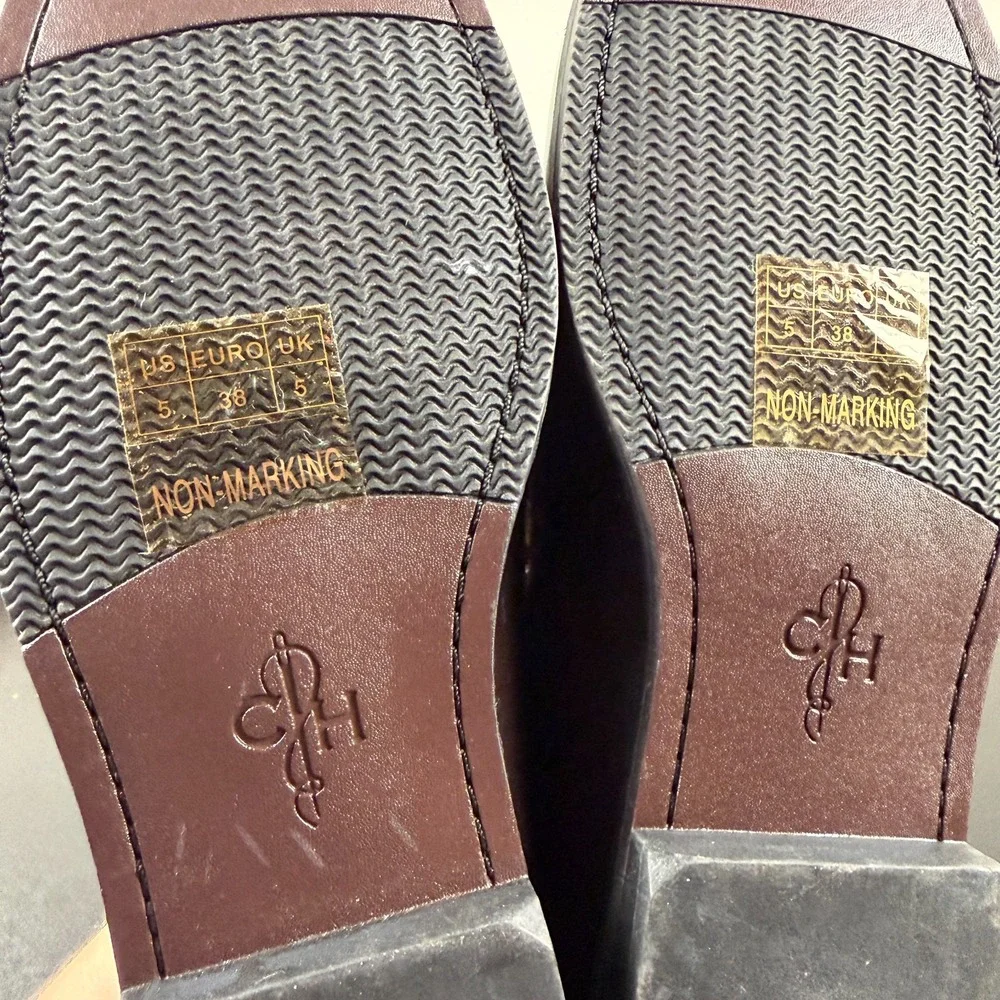 Cole Haan Air Pinch Penny Loafers Men's 5 Brown Burgundy Leather Classic Slip On